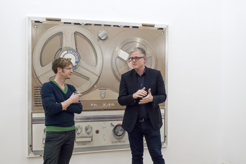 Künstlergespräch mit René Wirths und Marc Wellmann im Haus am Lützowplatz