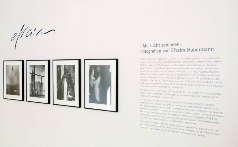 Bilder aus der Ausstellung »Mit Licht zeichnen« von Efraim Habermann © Benjamin Ochse